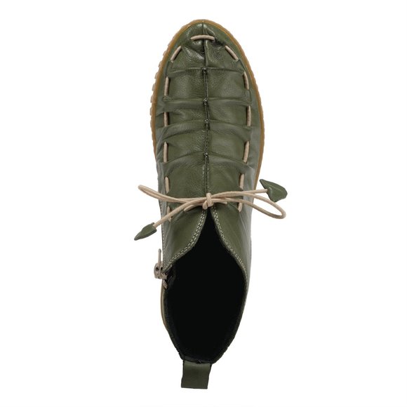 SPRING STEP NESPEA BOOTS OLIVE GREEN - Picture 3 of 7